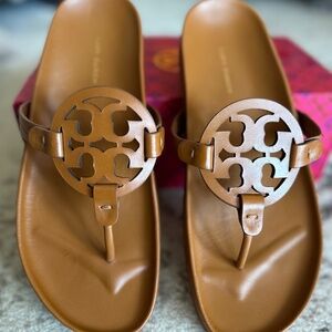 Tory Burch Miller Cloud - Tan (Bourbon Miele) Size 10 - BRAND NEW - IN BOX!